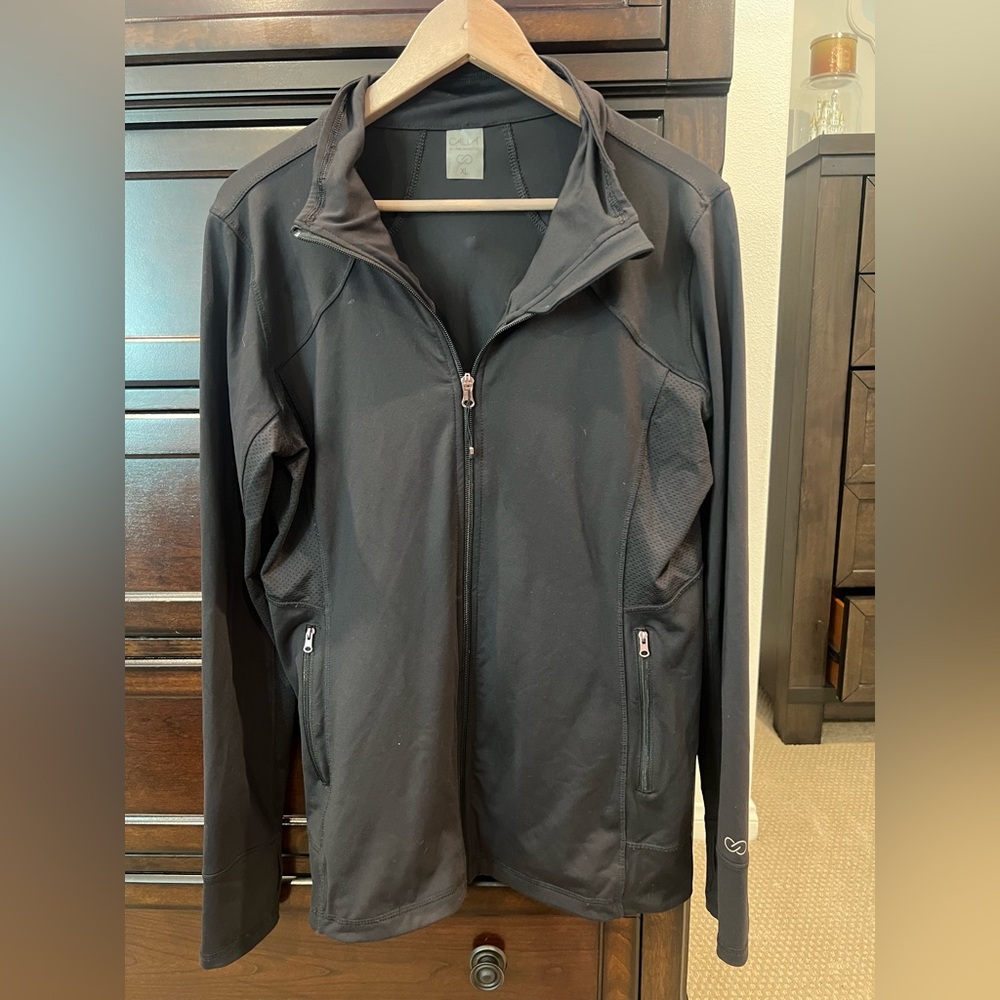 CALIA by Carrie Underwood Charcoal Full-Zip Hoodie